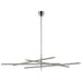 Visual Comfort Signature - KW 5595PN-ECG - LED Chandelier - Rousseau - Polished Nickel