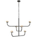 Visual Comfort Signature - KW 5623BZ-ALB - LED Chandelier - Pedra - Bronze