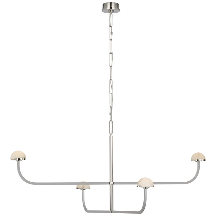 Visual Comfort Signature - KW 5624PN-ALB - LED Chandelier - Pedra - Polished Nickel