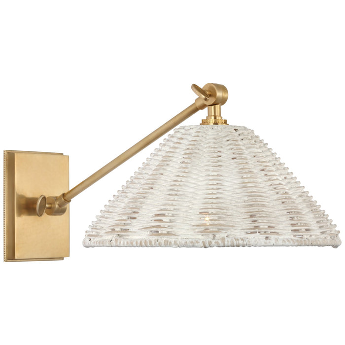 Visual Comfort Signature - MF 2200SB-WW - LED Wall Sconce - Wimberley - Soft Brass