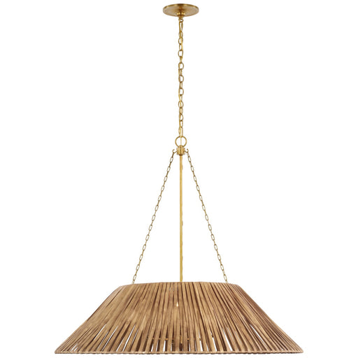 Visual Comfort Signature - MF 5035SB-NTW - LED Pendant - Corinne - Soft Brass