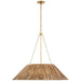 Visual Comfort Signature - MF 5035SB-NTW - LED Pendant - Corinne - Soft Brass