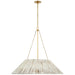 Visual Comfort Signature - MF 5035SB-WW - LED Pendant - Corinne - Soft Brass