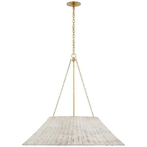 Visual Comfort Signature - MF 5036SB-WW - LED Pendant - Corinne - Soft Brass