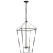 Visual Comfort Signature - MF 5103AI - LED Lantern - Malloy - Aged Iron