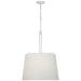 Visual Comfort Signature - MF 5351PW-L - LED Pendant - Clifford - Plaster White