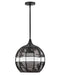 Hinkley - 19677BK - LED Pendant - Maddox - Black