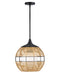 Hinkley - 19677BK-NAT - LED Pendant - Maddox - Black