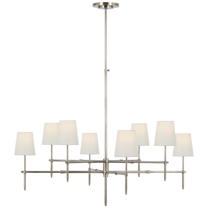 Visual Comfort Signature - TOB 5197AN-L - LED Chandelier - Bryant - Antique Nickel