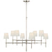 Visual Comfort Signature - TOB 5197AN-L - LED Chandelier - Bryant - Antique Nickel