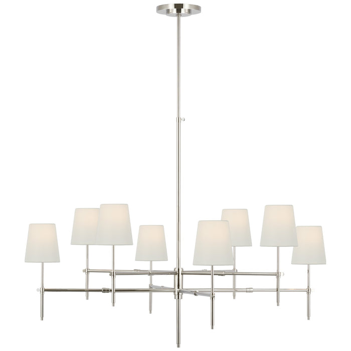 Visual Comfort Signature - TOB 5197PN-L - LED Chandelier - Bryant - Polished Nickel