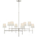 Visual Comfort Signature - TOB 5197PN-L - LED Chandelier - Bryant - Polished Nickel