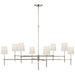 Visual Comfort Signature - TOB 5198AN-L - LED Chandelier - Bryant - Antique Nickel