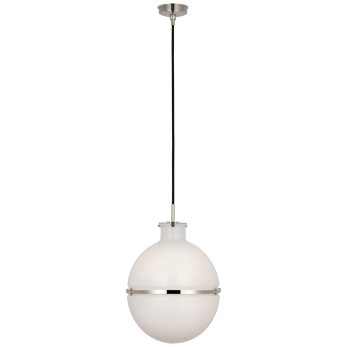 Visual Comfort Signature - TOB 5486PN-WG - LED Pendant - Maxey - Polished Nickel