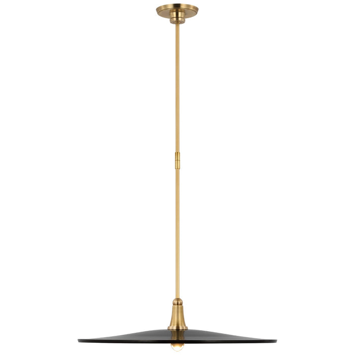 Visual Comfort Signature - TOB 5492HAB-BZ - LED Pendant - Truesdell - Hand-Rubbed Antique Brass