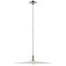 Visual Comfort Signature - TOB 5492PN-WHT - LED Pendant - Truesdell - Polished Nickel