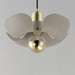 Maxim - 11391SGSBR - LED Pendant - Poppy - Silver Gold / Satin Brass