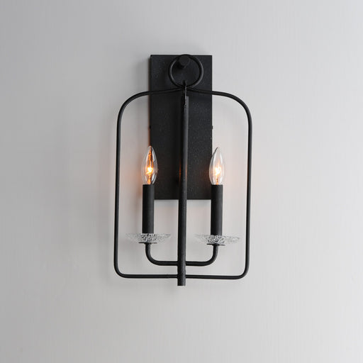 Maxim - 12322TCAR - Two Light Wall Sconce - Madeira - Anthracite