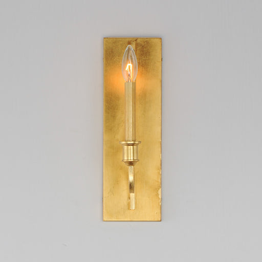 Maxim - 12781GL - One Light Wall Sconce - Normandy - Gold Leaf