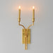 Maxim - 12782GL - Two Light Wall Sconce - Normandy - Gold Leaf