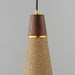 Maxim - 14482GCNAB - One Light Pendant - Sumatra - Natural Aged Brass