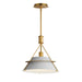 Maxim - 25221LFGNAB - One Light Pendant - Lucas - Natural Aged Brass