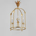 Maxim - 2884GL - Three Light Foyer Pendant - Paloma - Gold Leaf