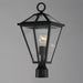 Maxim - 30568CLBK - One Light Post Lantern - Prism - Black