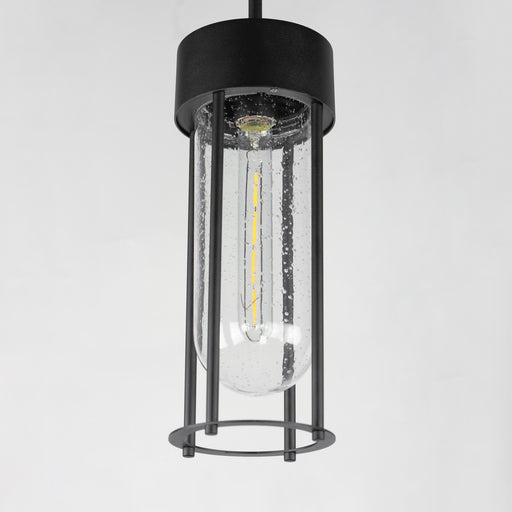 Maxim - 30587CDBK - One Light Outdoor Pendant - Millennial - Black