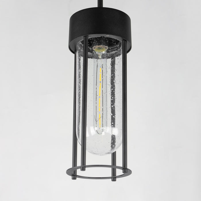 Maxim - 30587CDBK - One Light Outdoor Pendant - Millennial - Black