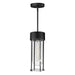 Maxim - 30587CDBK - One Light Outdoor Pendant - Millennial - Black