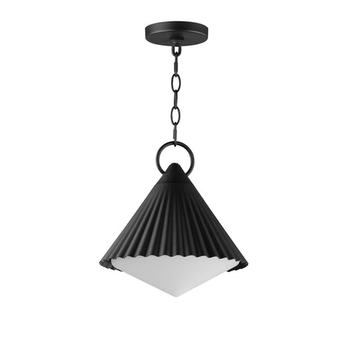 Maxim - 35131WTBK - One Light Pendant - Odette - Black