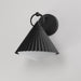 Maxim - 35134WTBK - One Light Wall Sconce - Odette - Black