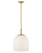 Hinkley - 45097HB - LED Convertible Pendant - Willa - Heritage Brass