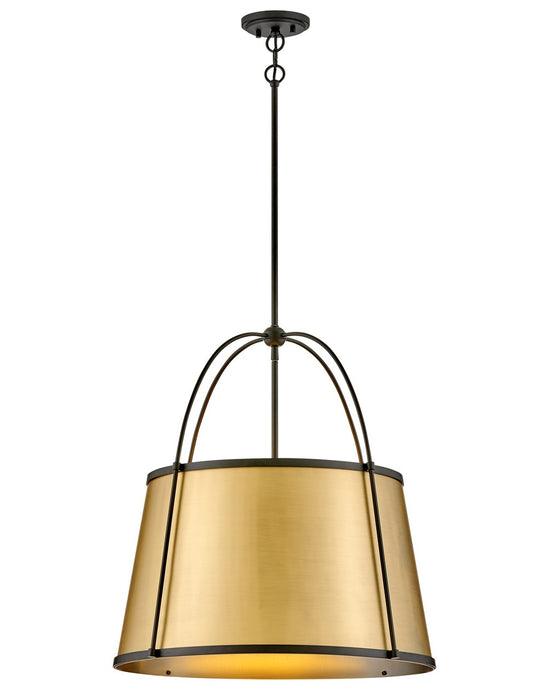 Hinkley - 4895BK-LDB - LED Pendant - Clarke - Black