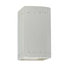 Justice Designs - CER-0925W-MAT-LED1-1000 - LED Lantern - Ambiance - Matte White