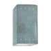 Justice Designs - CER-0925W-PATV - Lantern - Ambiance - Verde Patina