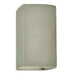 Justice Designs - CER-0950W-CKC-LED1-1000 - LED Lantern - Ambiance - Celadon Green Crackle