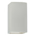 Justice Designs - CER-0950W-MAT - Lantern - Ambiance - Matte White