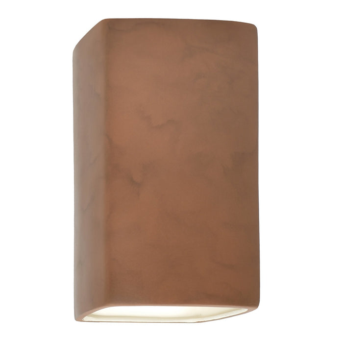 Justice Designs - CER-0955W-TERA - Lantern - Ambiance - Terra Cotta