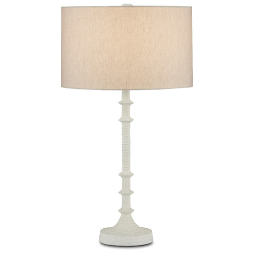 Currey and Company - 6000-0868 - One Light Table Lamp - Gallo - Gesso White