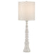 Currey and Company - 6000-0896 - One Light Table Lamp - Phyllis Morris - Whitewash