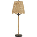 Currey and Company - 6000-0902 - One Light Table Lamp - Suzanne Duin - Natural/Molé Black