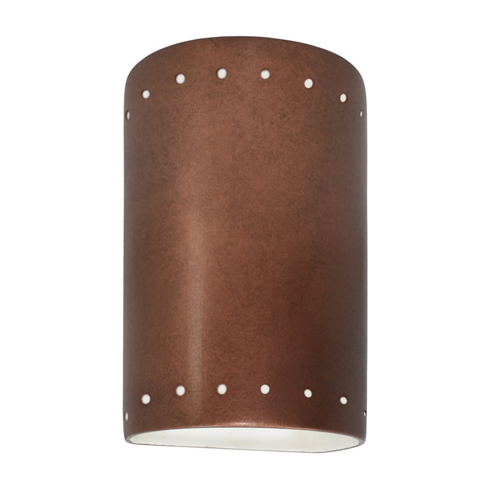 Justice Designs - CER-0990W-ANTC - Lantern - Ambiance - Antique Copper