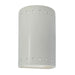 Justice Designs - CER-0990W-MAT - Lantern - Ambiance - Matte White