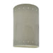 Justice Designs - CER-0995W-CKC-LED1-1000 - LED Lantern - Ambiance - Celadon Green Crackle