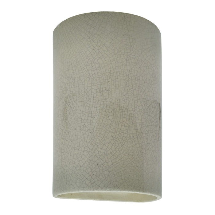 Justice Designs - CER-1260-CKC - Lantern - Ambiance - Celadon Green Crackle