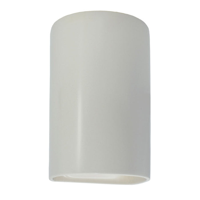 Justice Designs - CER-1260-MAT-LED1-1000 - LED Lantern - Ambiance - Matte White