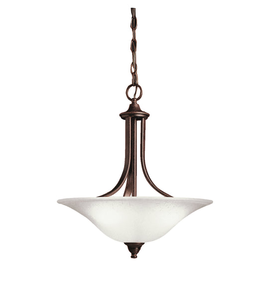 Kichler - 3502TZ - Three Light Pendant/Semi Flush Mount - Dover - Tannery Bronze