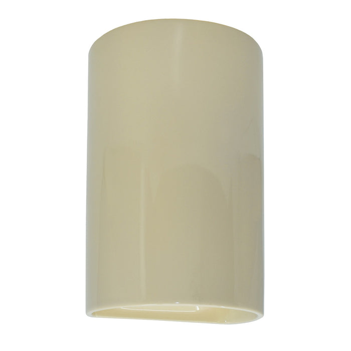 Justice Designs - CER-1260W-VAN - Lantern - Ambiance - Vanilla (Gloss)